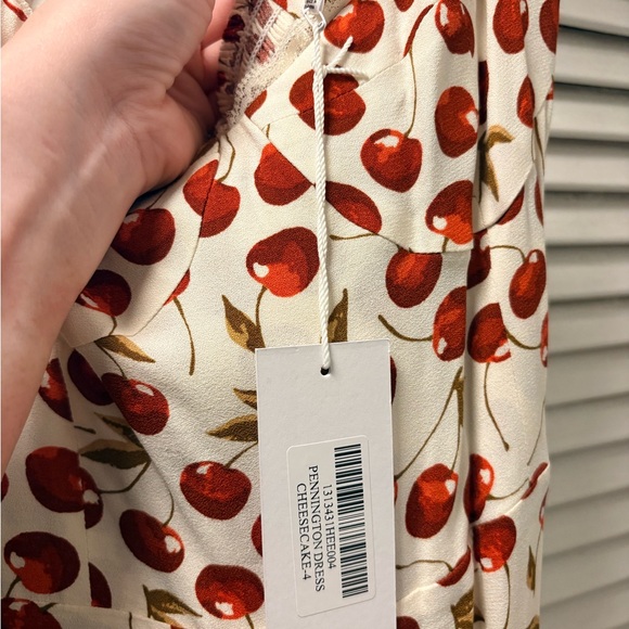 NWT Reformation Pennington Dress Ivory - Size 4 - Picture 4 of 5